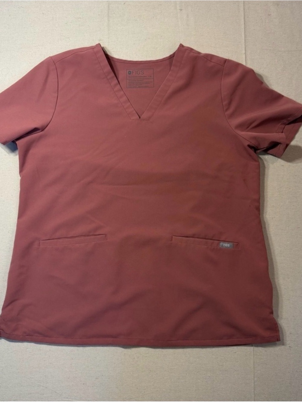 Figs SCRUB SET in Dusty Rose